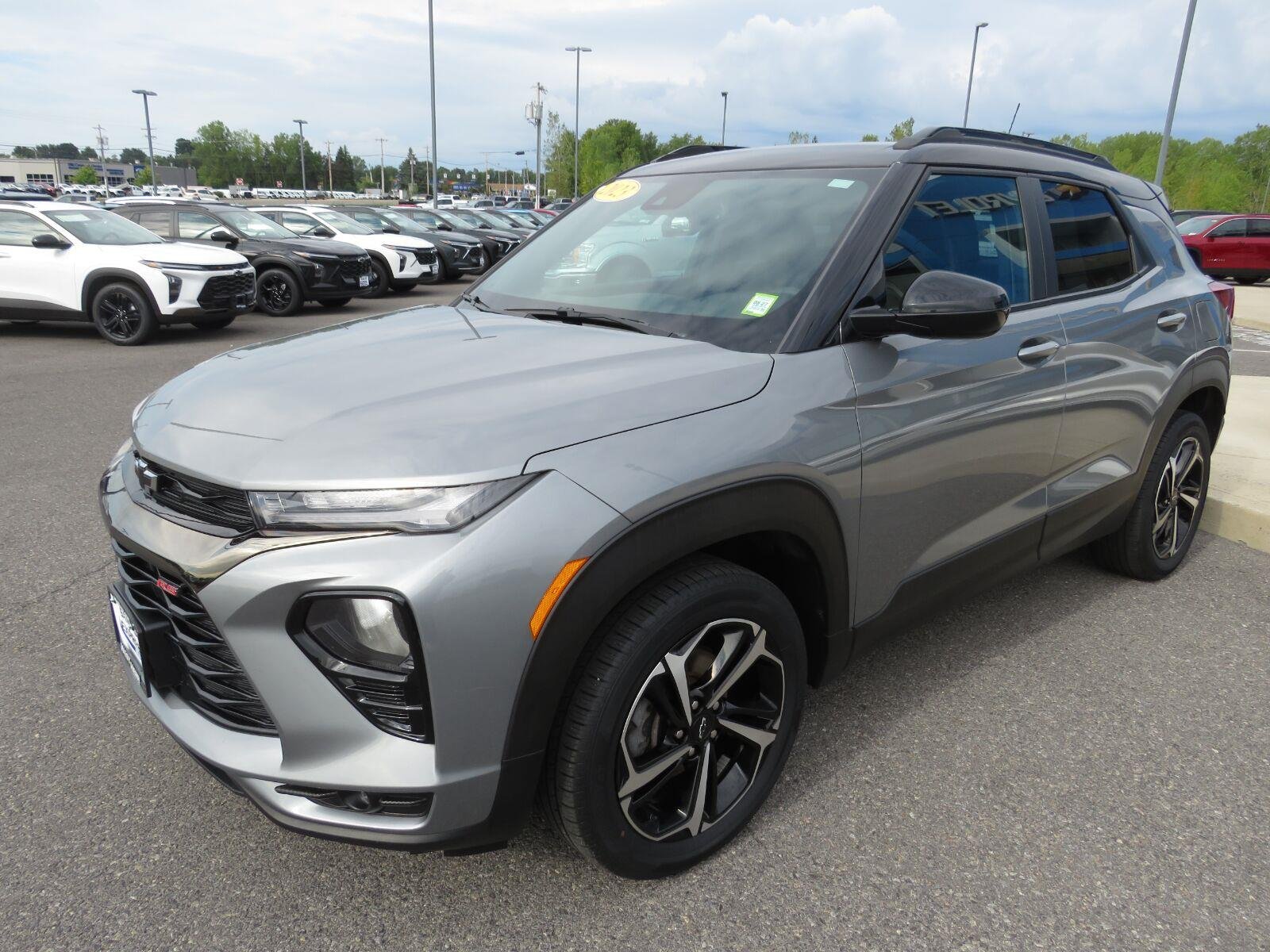 Used 2023 Sterling Gray Metallic Chevrolet RS image 9