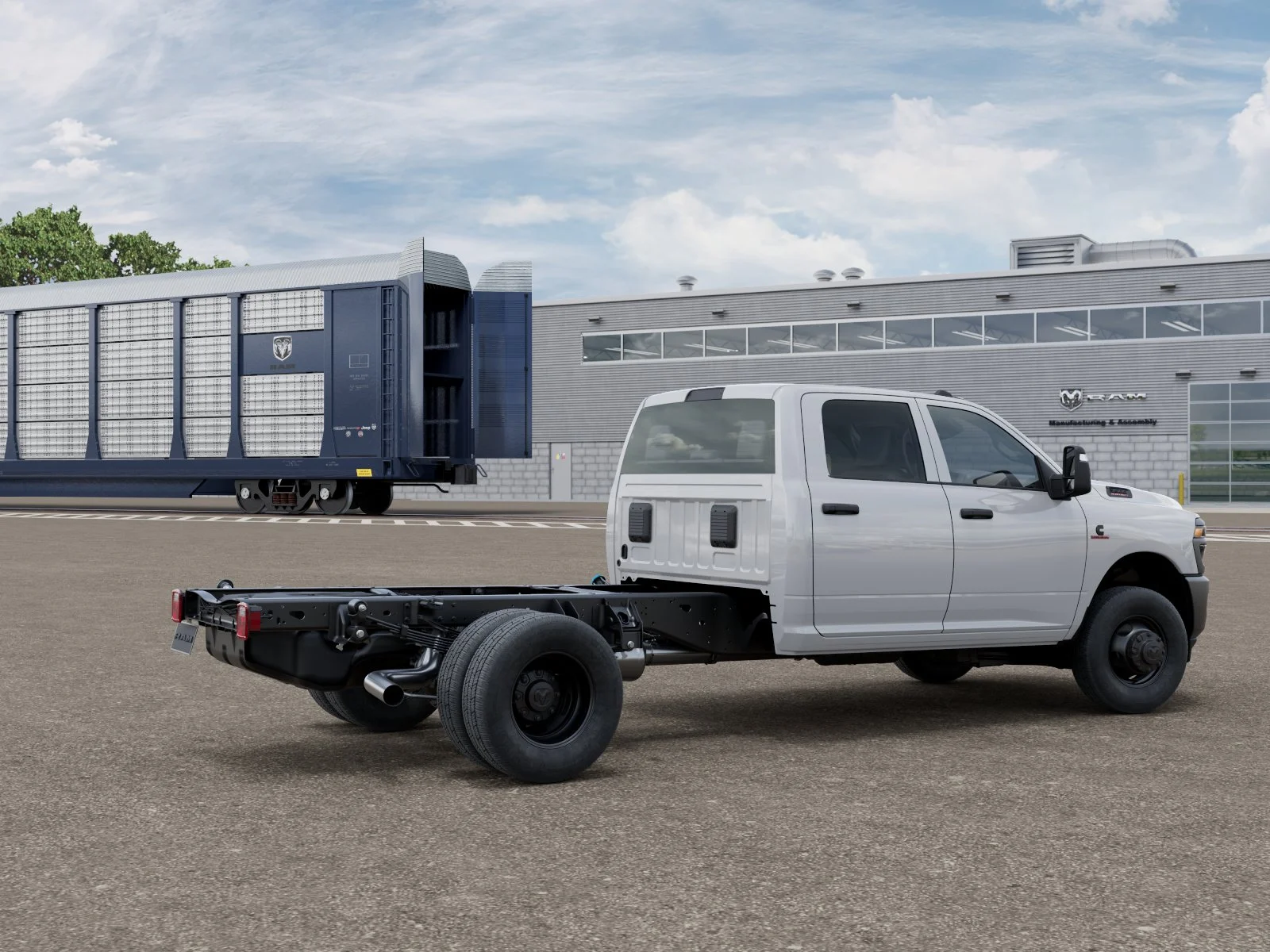 New 2026 Bright White Clearcoat RAM TRADESMAN image 2
