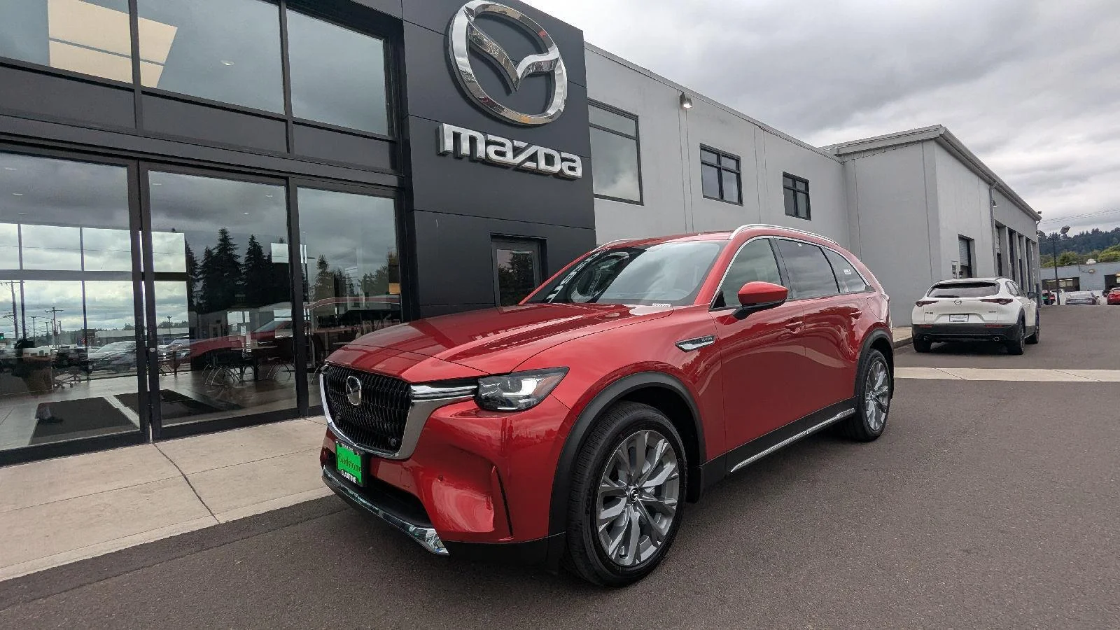 New 2026 46V SOUL RED CRYSTAL METALLIC Mazda 3.3 Turbo Premium Plus AWD image 1