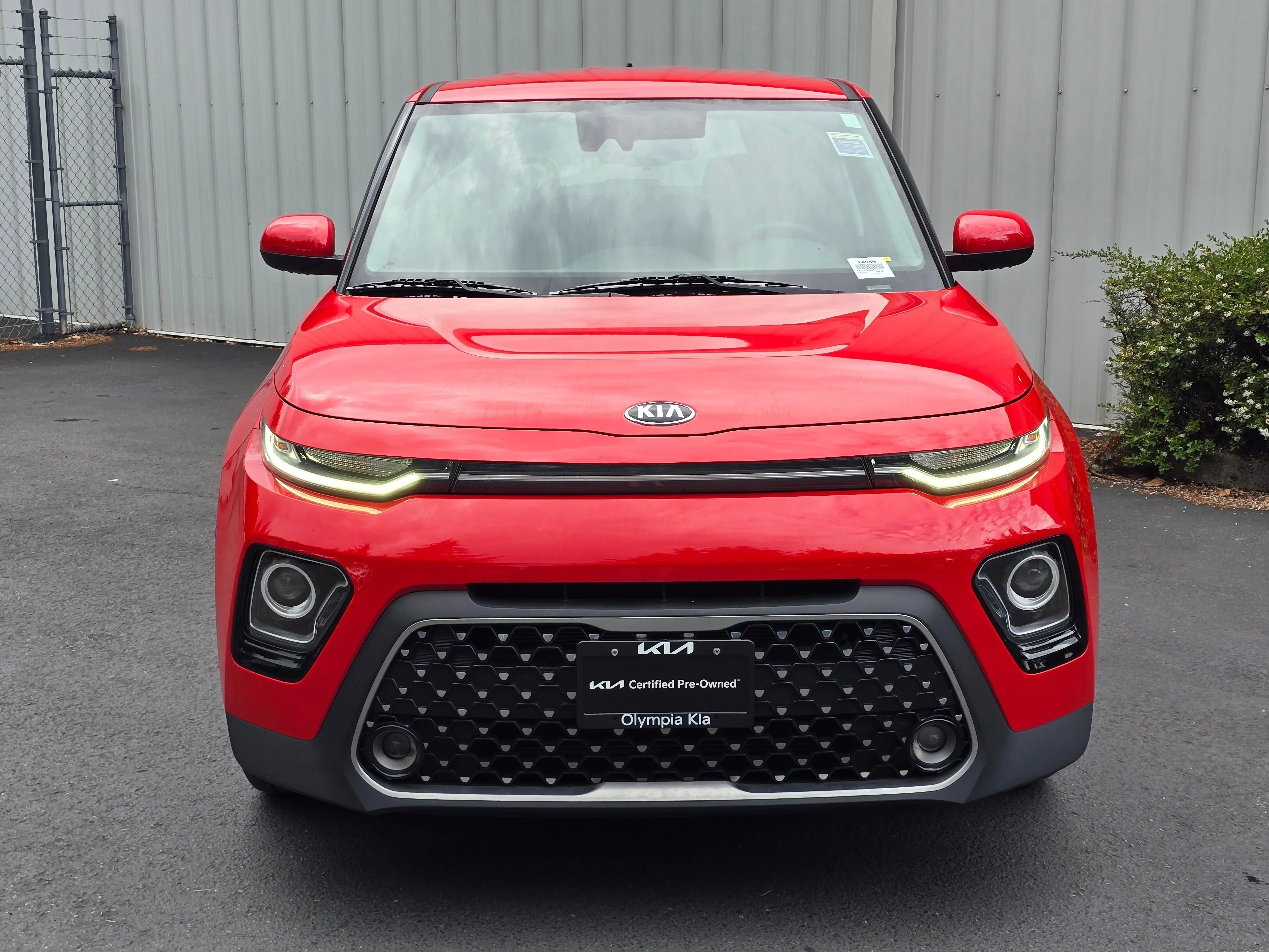 Used 2020 Inferno Red Kia EX image 2