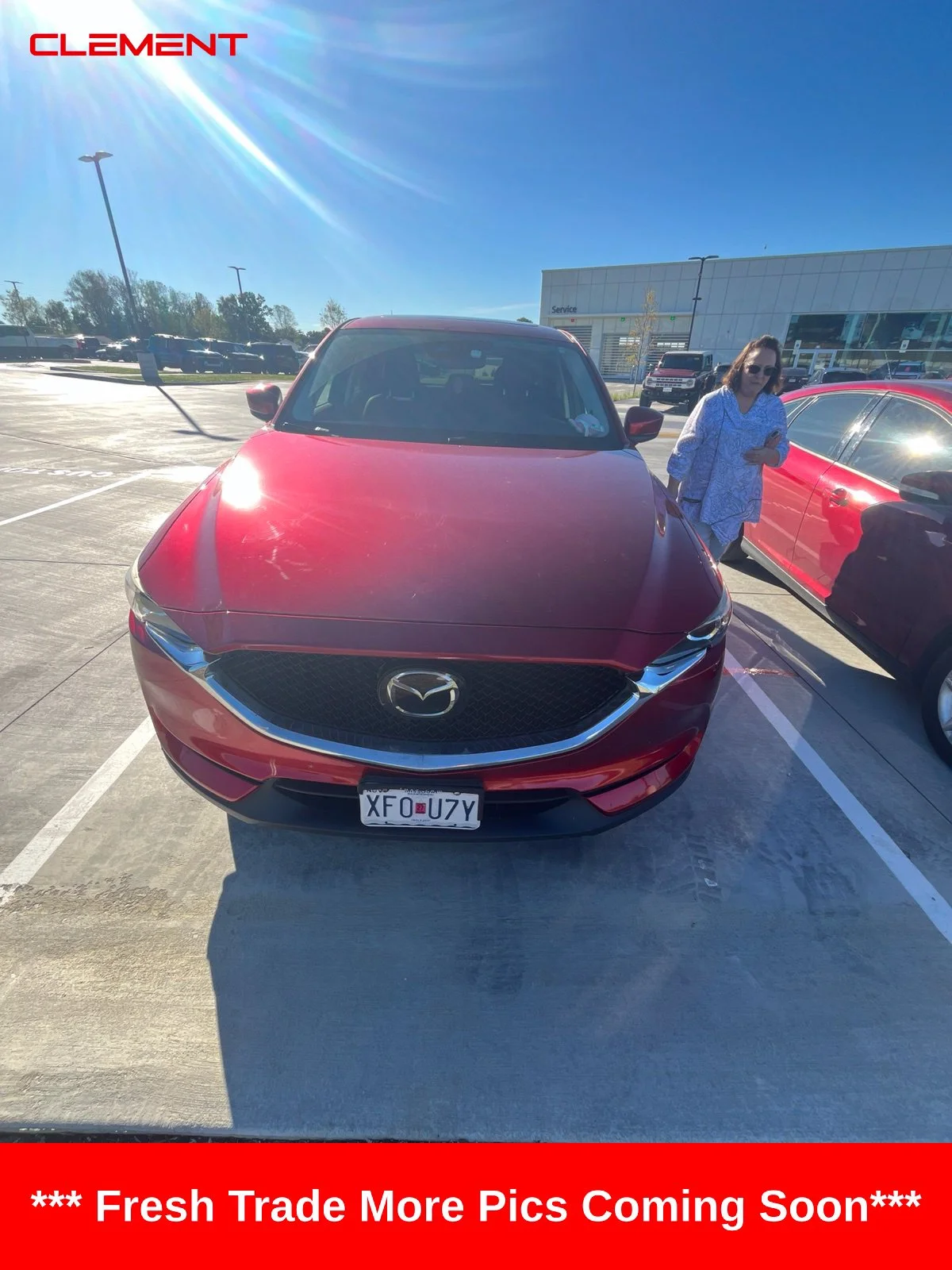 Used 2019 Mazda CX-5 Touring with VIN JM3KFACM9K1590683 for sale in Wentzville, MO