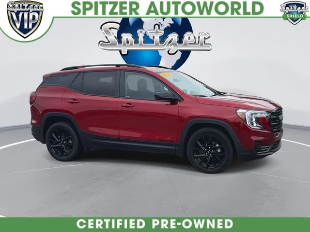 Used 2023 Red GMC SLE image 2