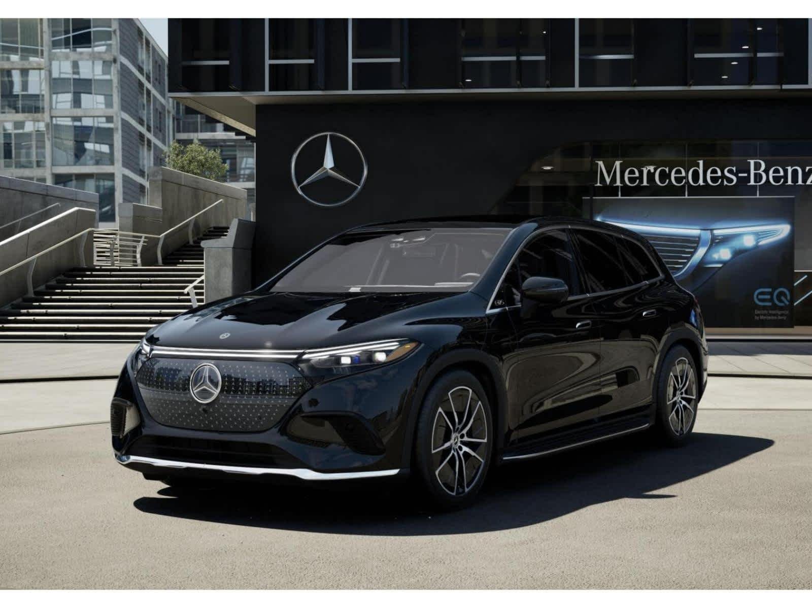 Used 2023 Obsidian Black Metallic Mercedes-Benz EQS 450+ image 38