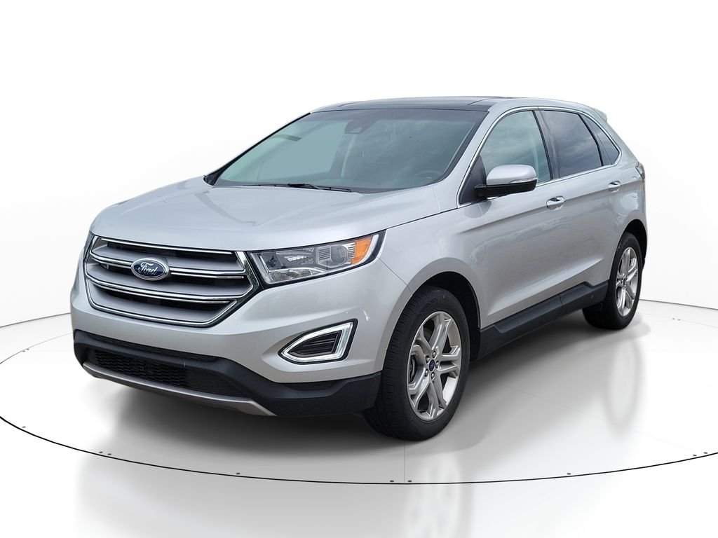 Used 2018 Ingot Silver Metallic Ford Titanium image 2