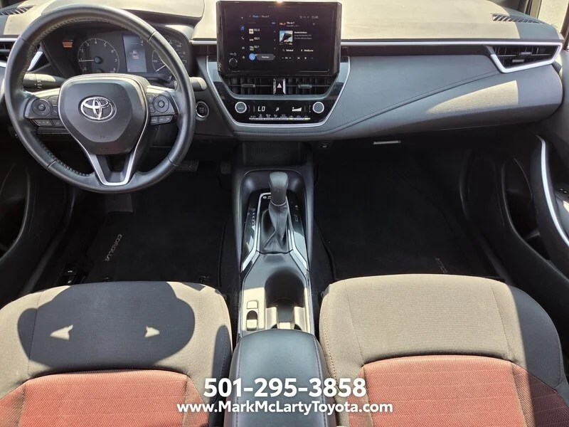 Used 2025 Midnight Black Metallic TOYOTA SE CVT image 12