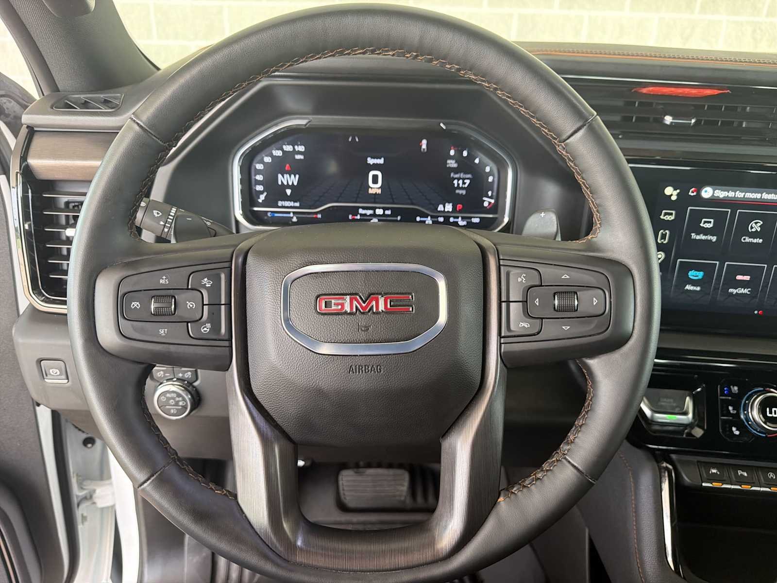 Used 2025 Summit White GMC AT4 image 11
