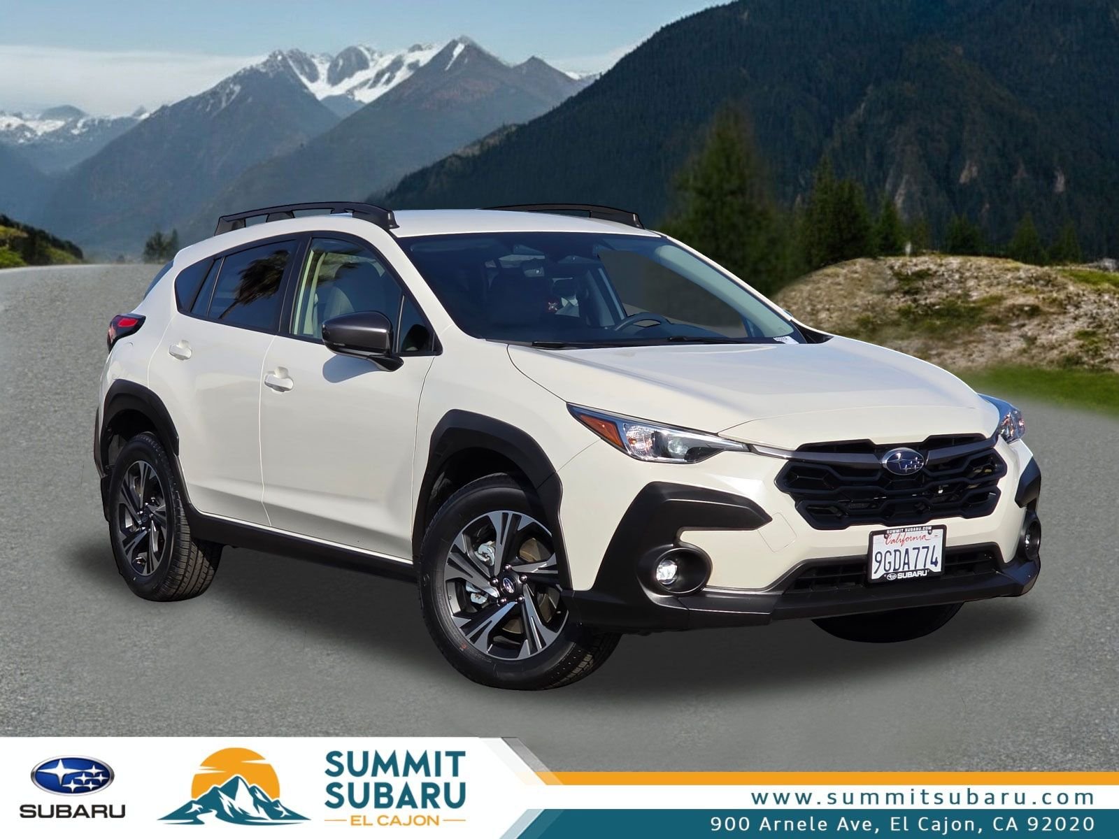 Used 2024 White Subaru Premium image 1