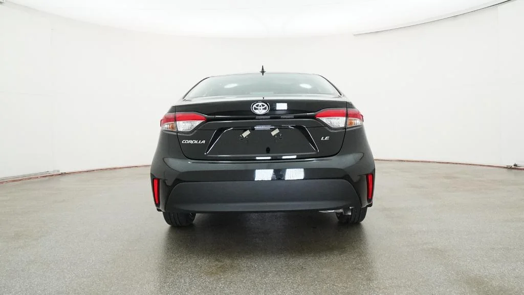 New 2026 Midnight Black Metallic Toyota LE image 3