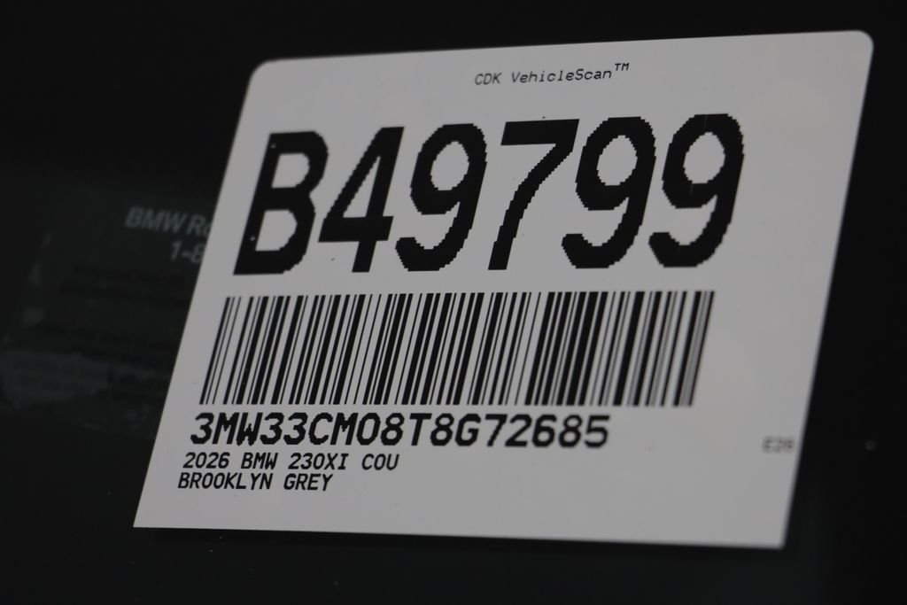 New 2026 Brooklyn Grey Metallic BMW 230i xDrive image 24