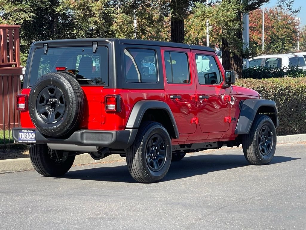New 2026 Firecracker Red Clear-Coat Exterior Paint Jeep Sport image 7