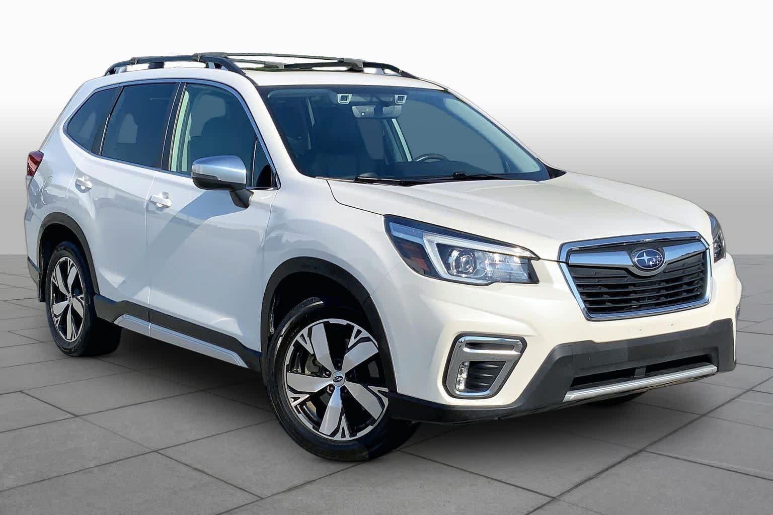 Used 2020 Crystal White Pearl Subaru Touring image 3