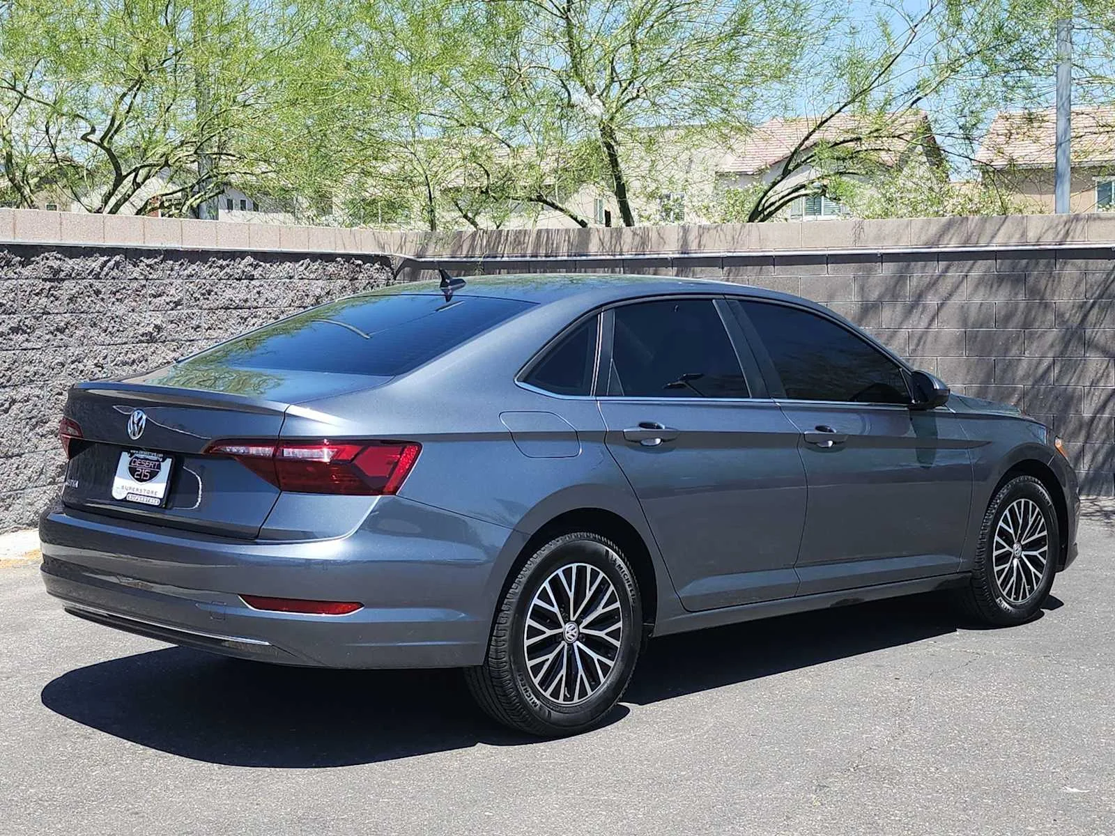 Used 2021 Platinum Gray Metallic Volkswagen S image 8