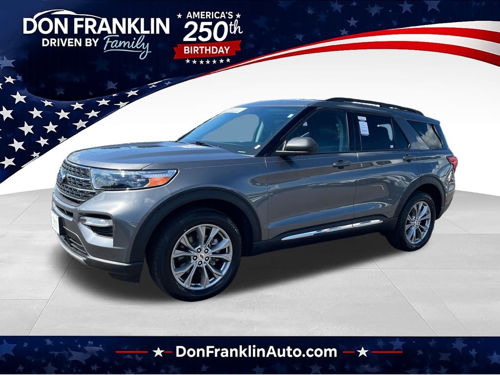 Used 2022 Gray Ford XLT image 1