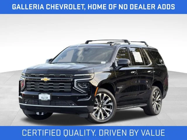 Certified Used 2025 Black Chevrolet High Country image 2