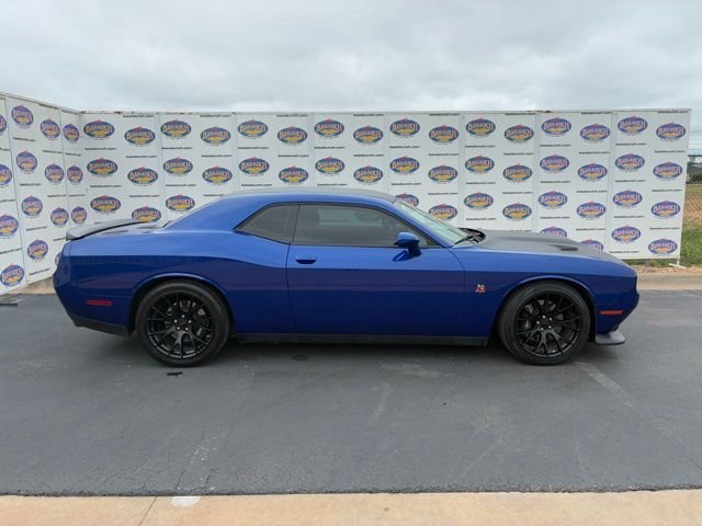 Blue 2019 Dodge Challenger R/T Scat Pack RWD Coupe Rear-Wheel Drive 8-Speed Automatic