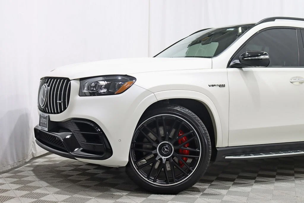 Used 2021 White Mercedes-Benz GLS 63 AMG® image 3