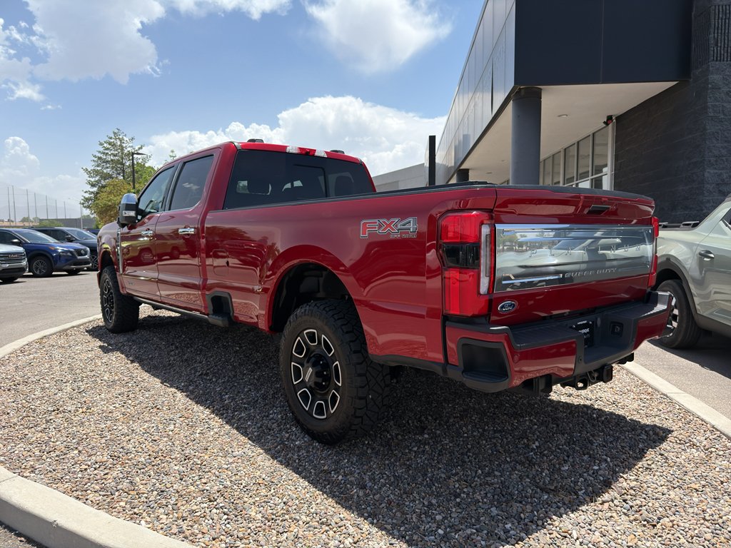 Used 2024 RAPID RED Ford Platinum image 10