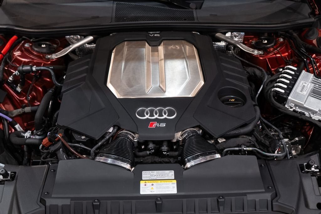 Used 2025 Grenadine Red Metallic Audi 4.0T image 47