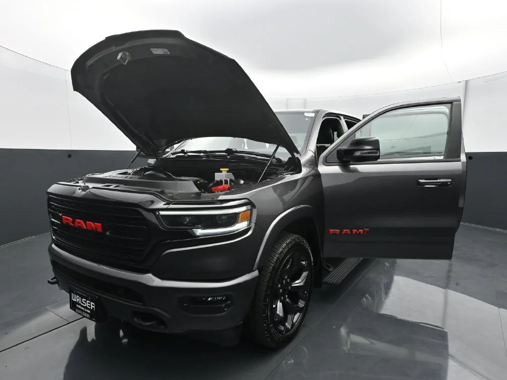 Used 2023 Granite Crystal Metallic Clearcoat Ram Limited image 28