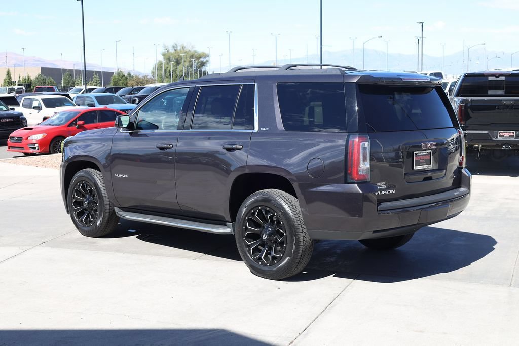 Used 2015 Iridium Metallic GMC SLT image 4