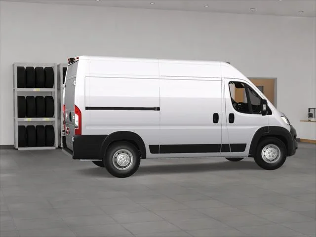 New 2024 Bright White Clear-Coat Exterior Paint RAM High Roof image 64