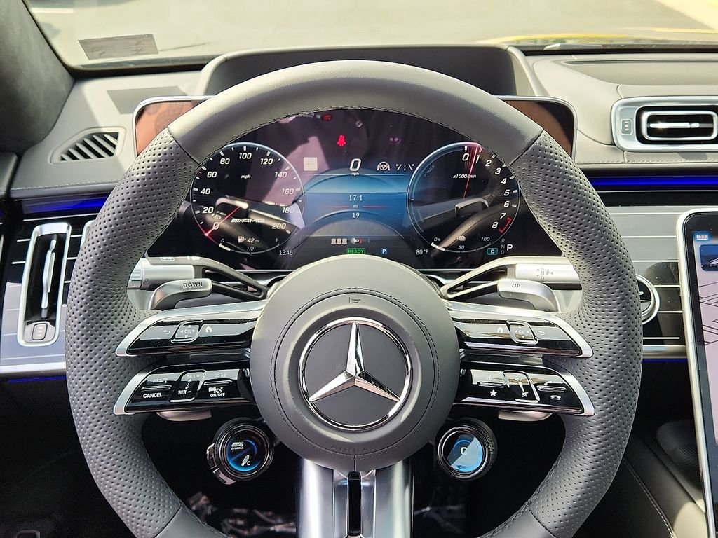 New 2026 Obsidian Black Metallic Mercedes-Benz S 63 E AMG® image 14