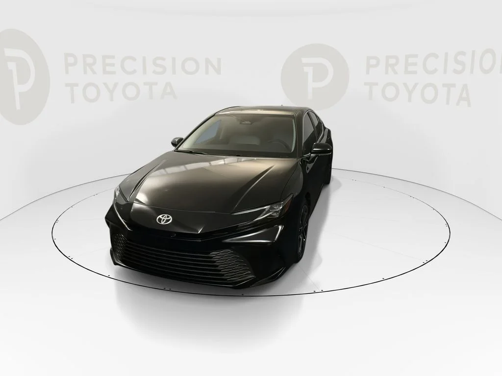 Used 2025 Midnight Black Metallic Toyota XLE image 7