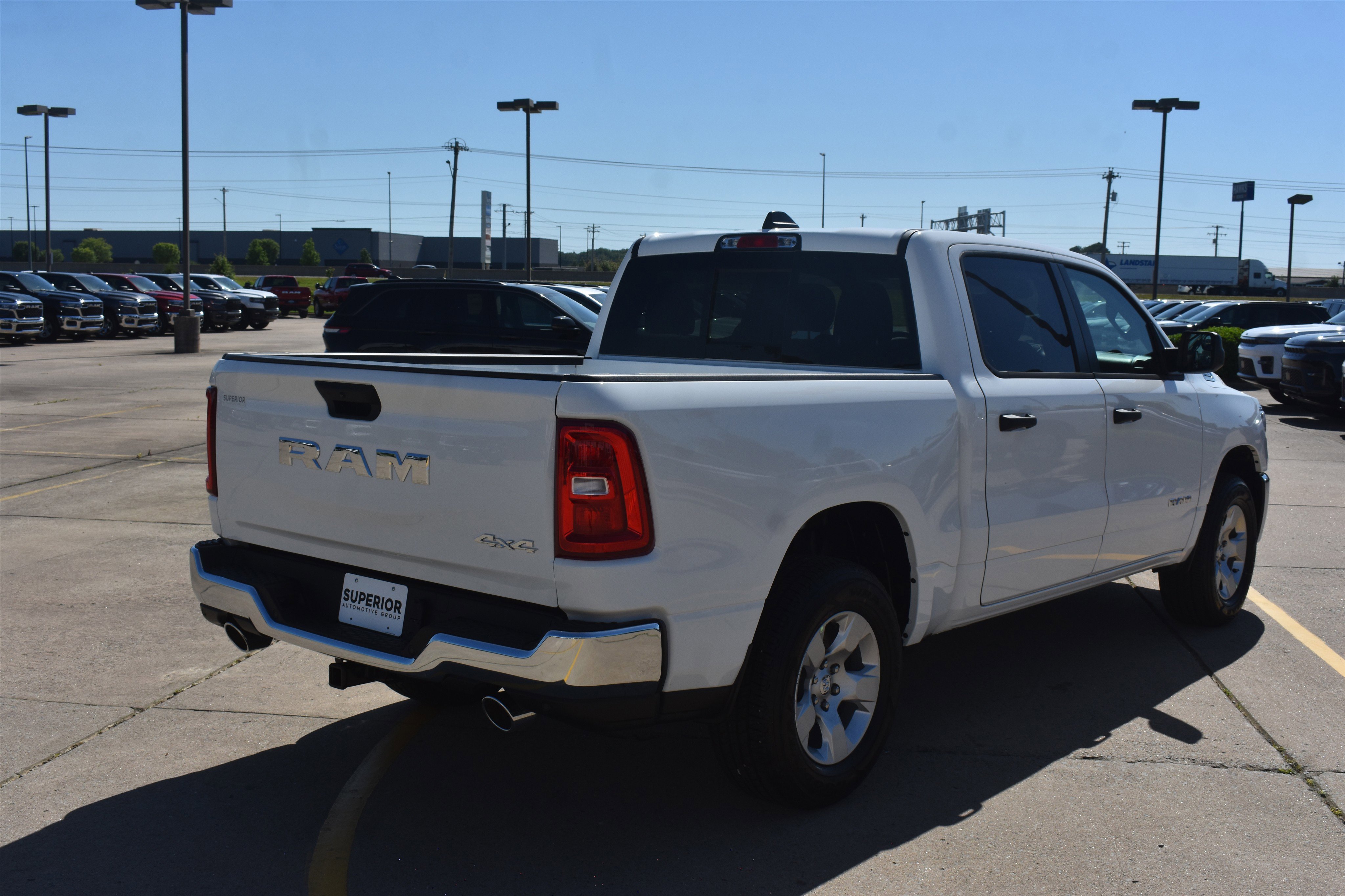 New 2026 Bright White Clear-Coat Exterior Paint RAM Tradesman image 5