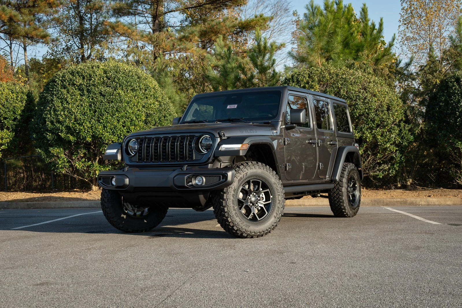 New 2026 Granite Crystal Metallic Clear-Coat Exterior Paint Jeep Willys image 1