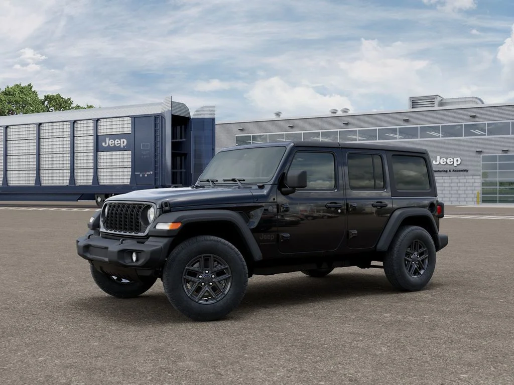 New 2026 Black Clearcoat Jeep Sport image 2