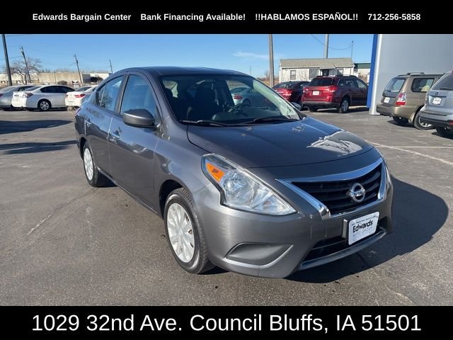 Used 2016 Nissan Versa Sedan SV with VIN 3N1CN7AP5GL852928 for sale in Council Bluffs, IA