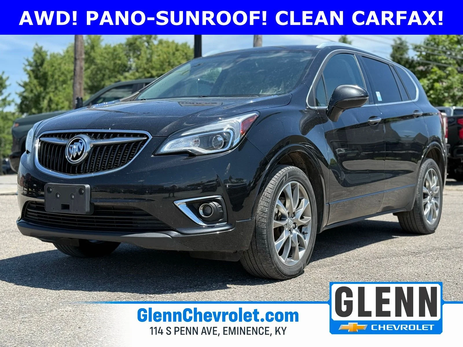 Used 2020 Black Buick Essence image 1