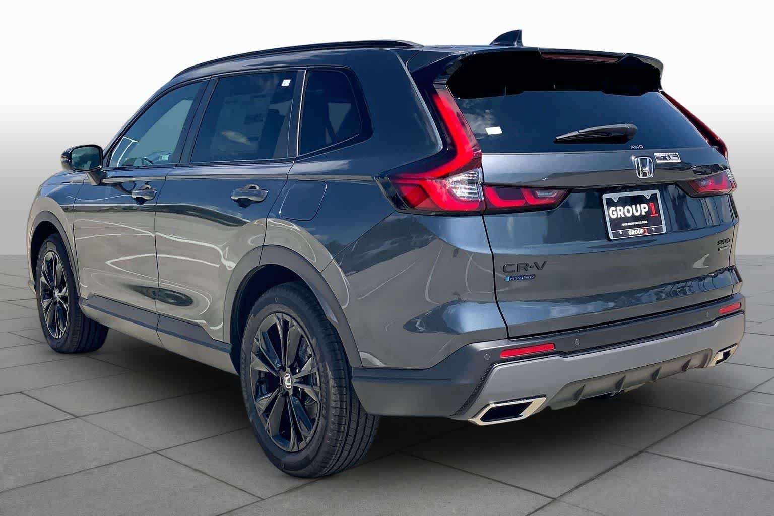 New 2027 Meteorite Gray Metallic Honda Sport Touring Hybrid AWD image 11