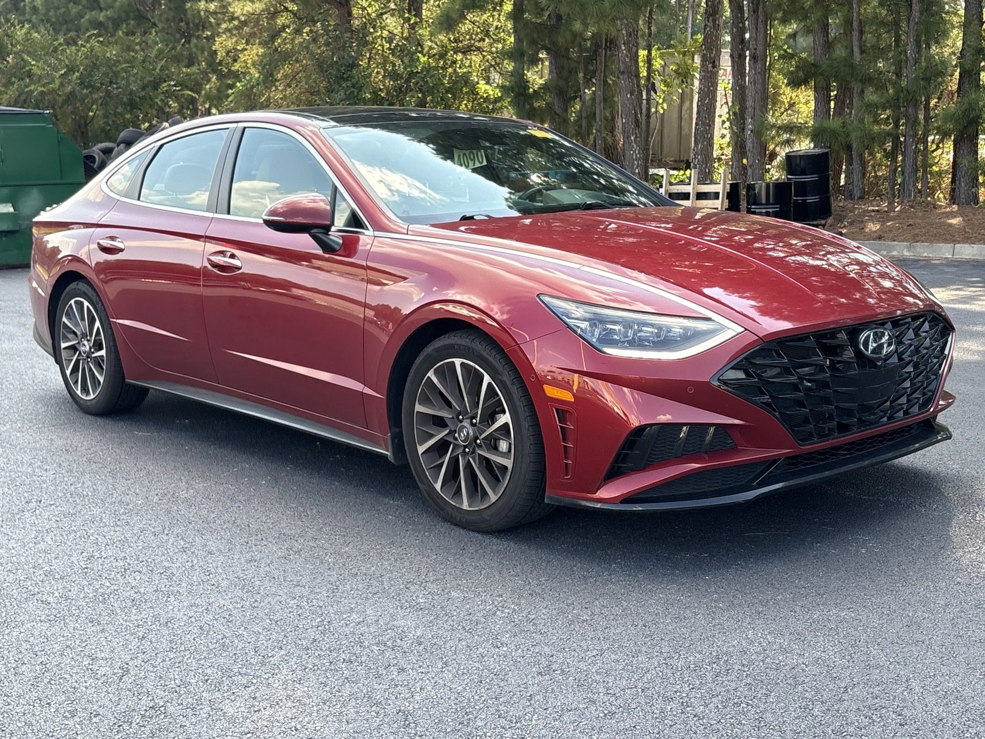 Certified Used 2023 Red Hyundai Limited image 21