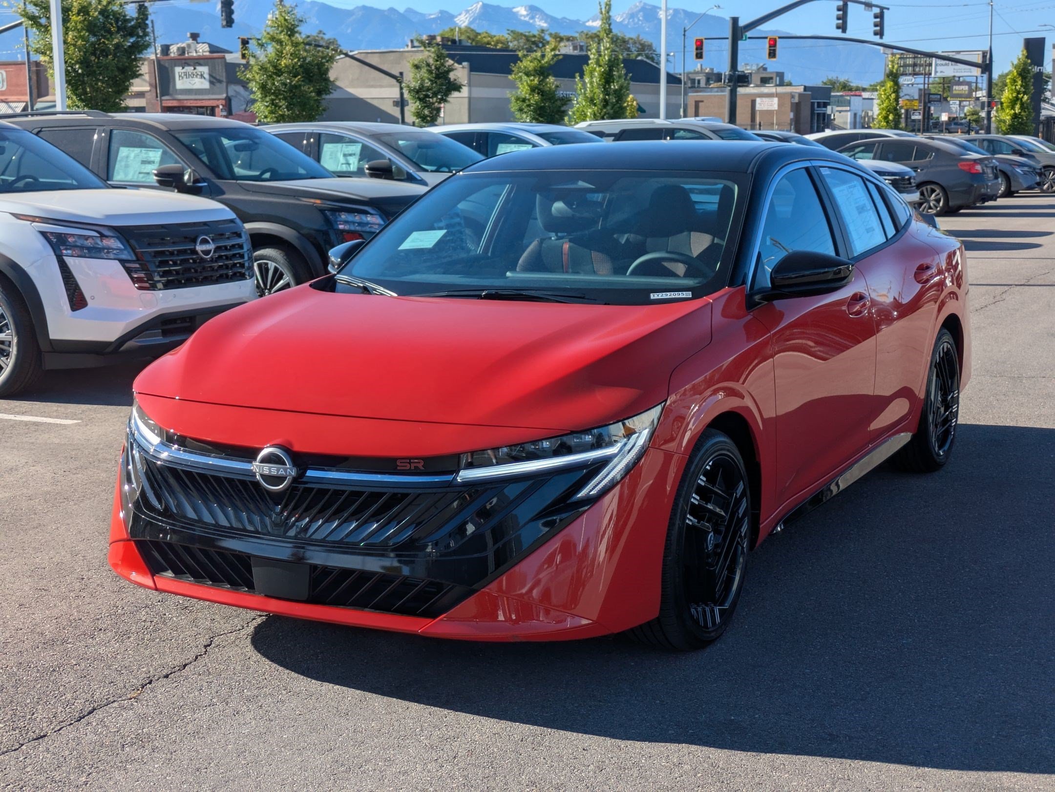 New 2026 Energetic Ember / Super Black Two-tone Nissan SR image 8