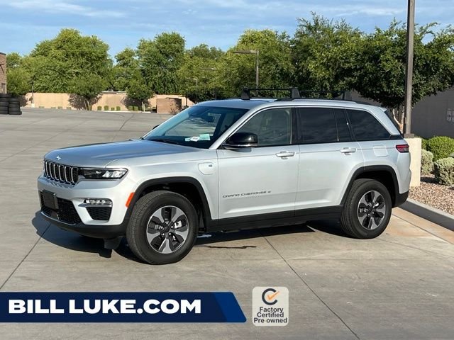 Used 2023 Silver Jeep 4xe image 1