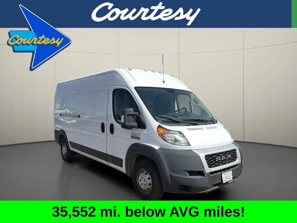 Used 2020 White Ram High Roof image 1