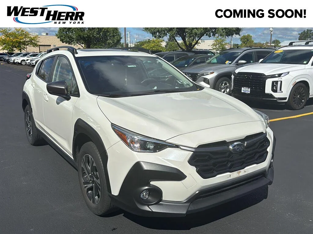 Used 2024 Crystal White Pearl Subaru Premium image 1