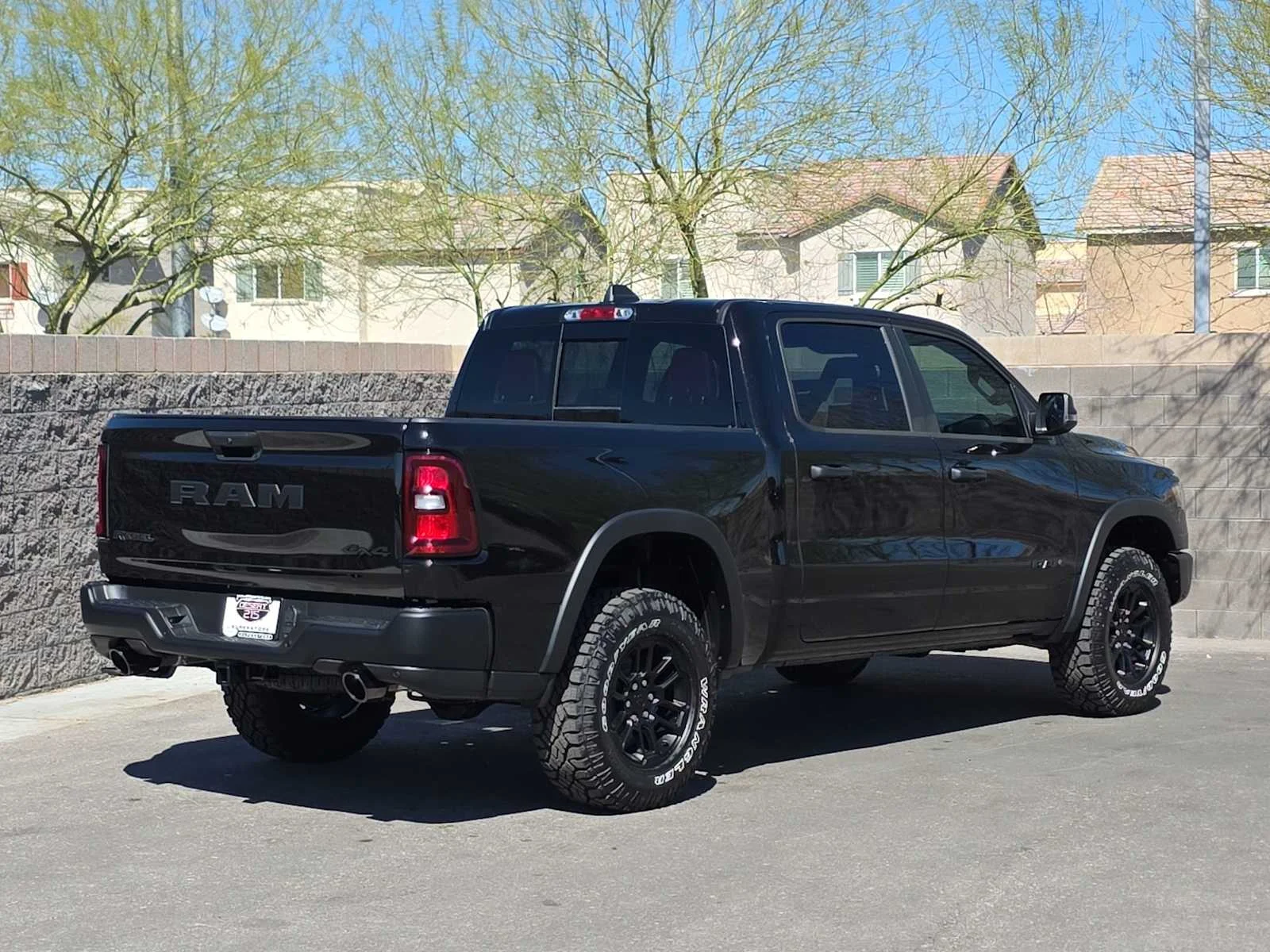New 2026 Diamond Black Crystal Pearl-Coat Exterior Paint RAM Rebel image 9