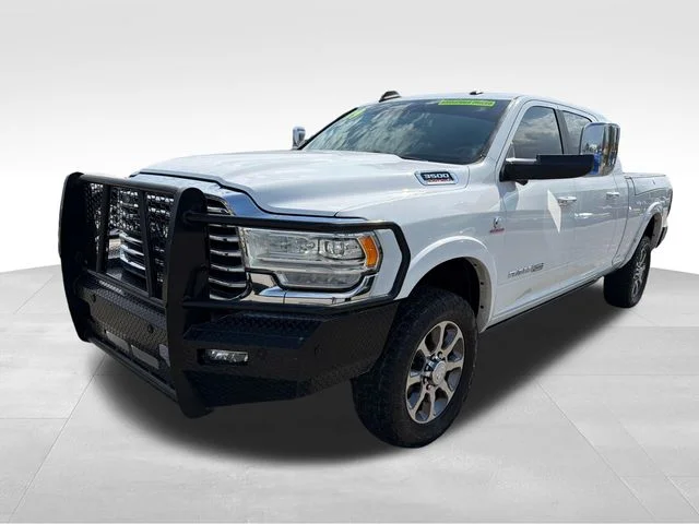 Used 2019 White Ram Laramie Longhorn image 3