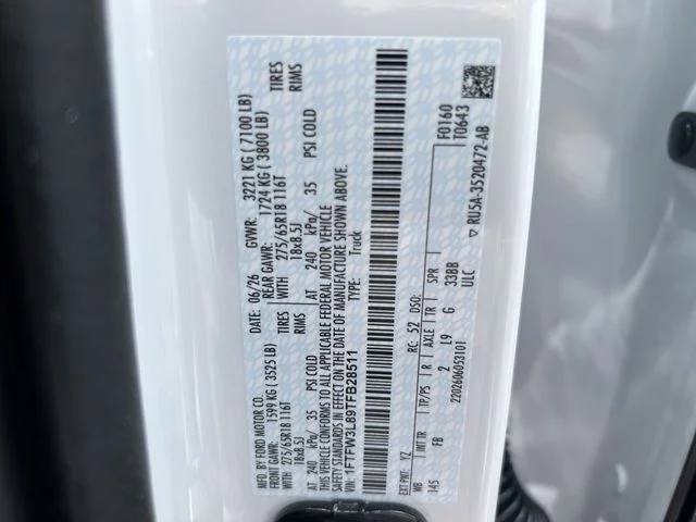 New 2026 White Ford XLT image 28