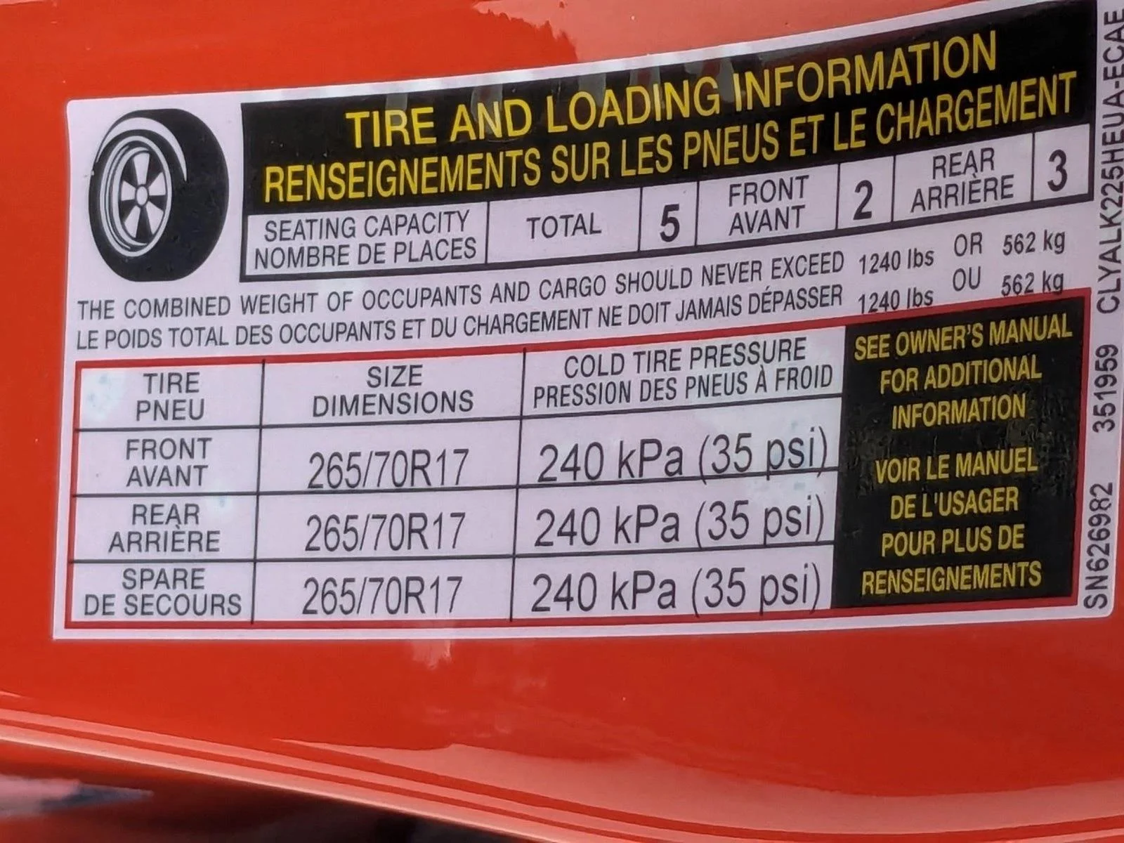 Used 2025 Afterburn Orange Nissan PRO-X image 16