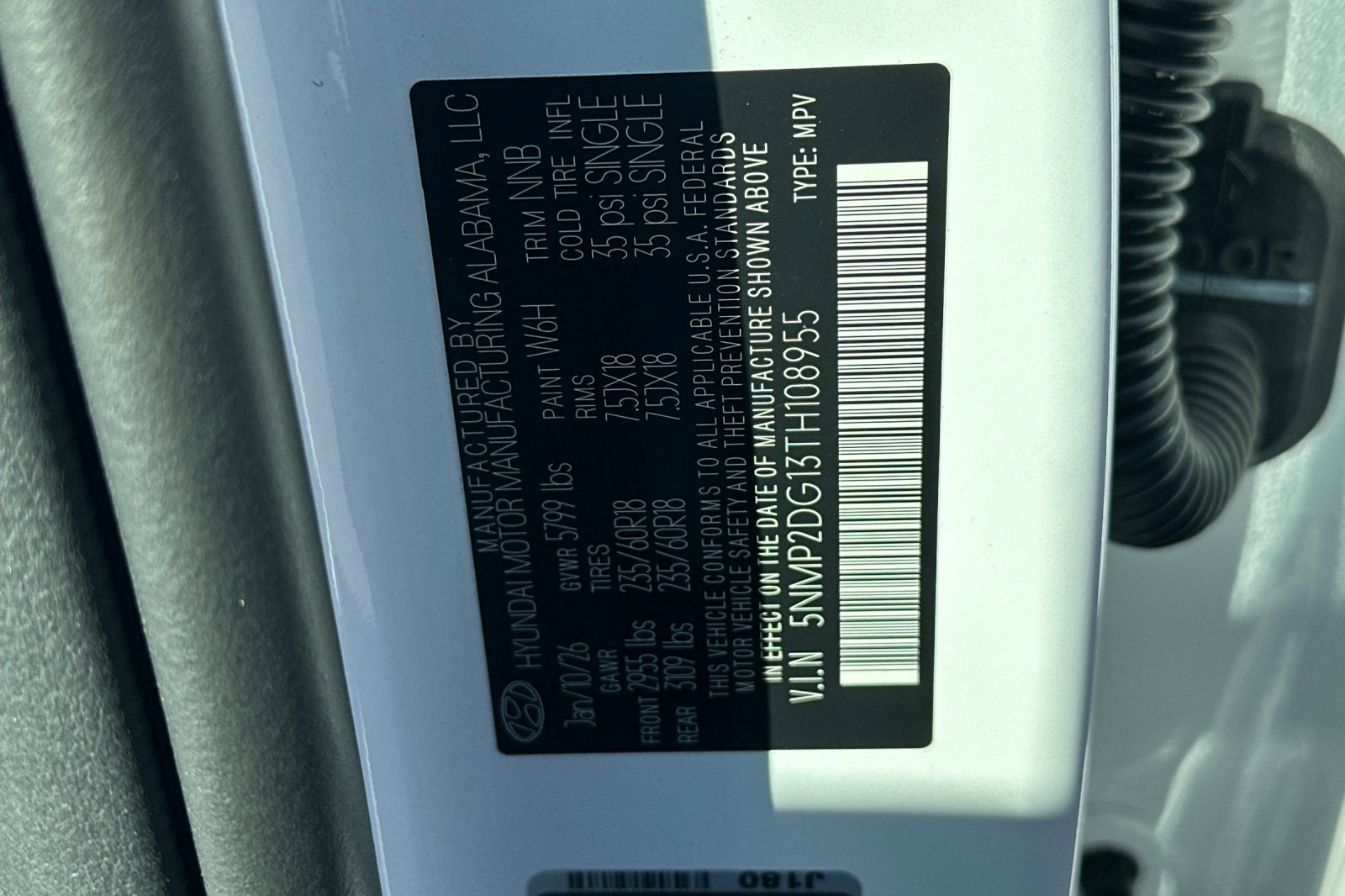 New 2026 Serenity White Hyundai SEL image 58