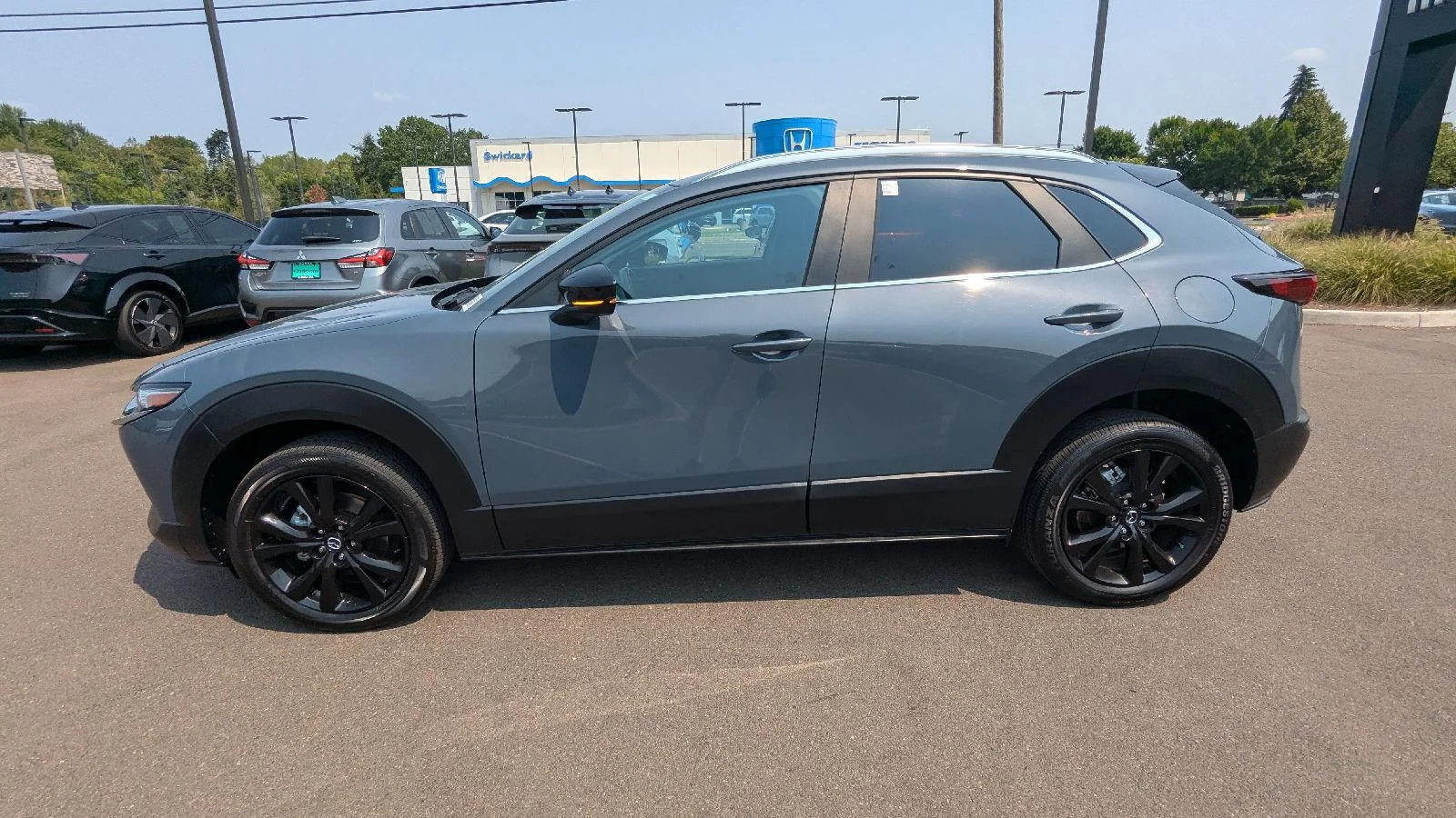 Certified Used 2023 Polymetal Gray Metallic Mazda 2.5 S Carbon Edition image 3