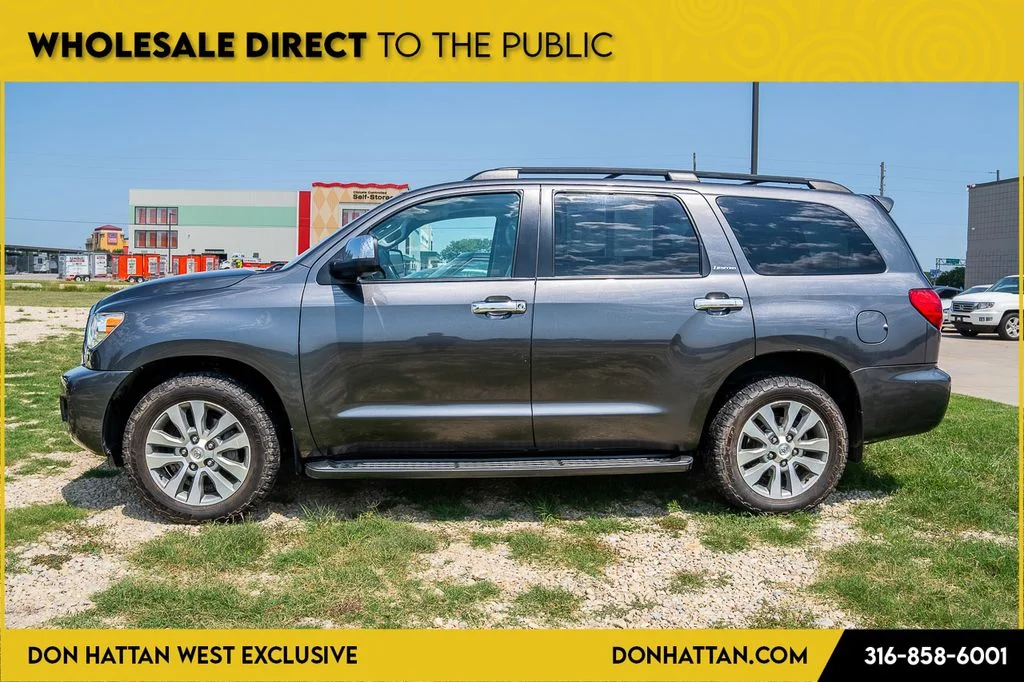 Used 2015 Toyota Sequoia Limited with VIN 5TDJW5G12FS126056 for sale in Park City, KS
