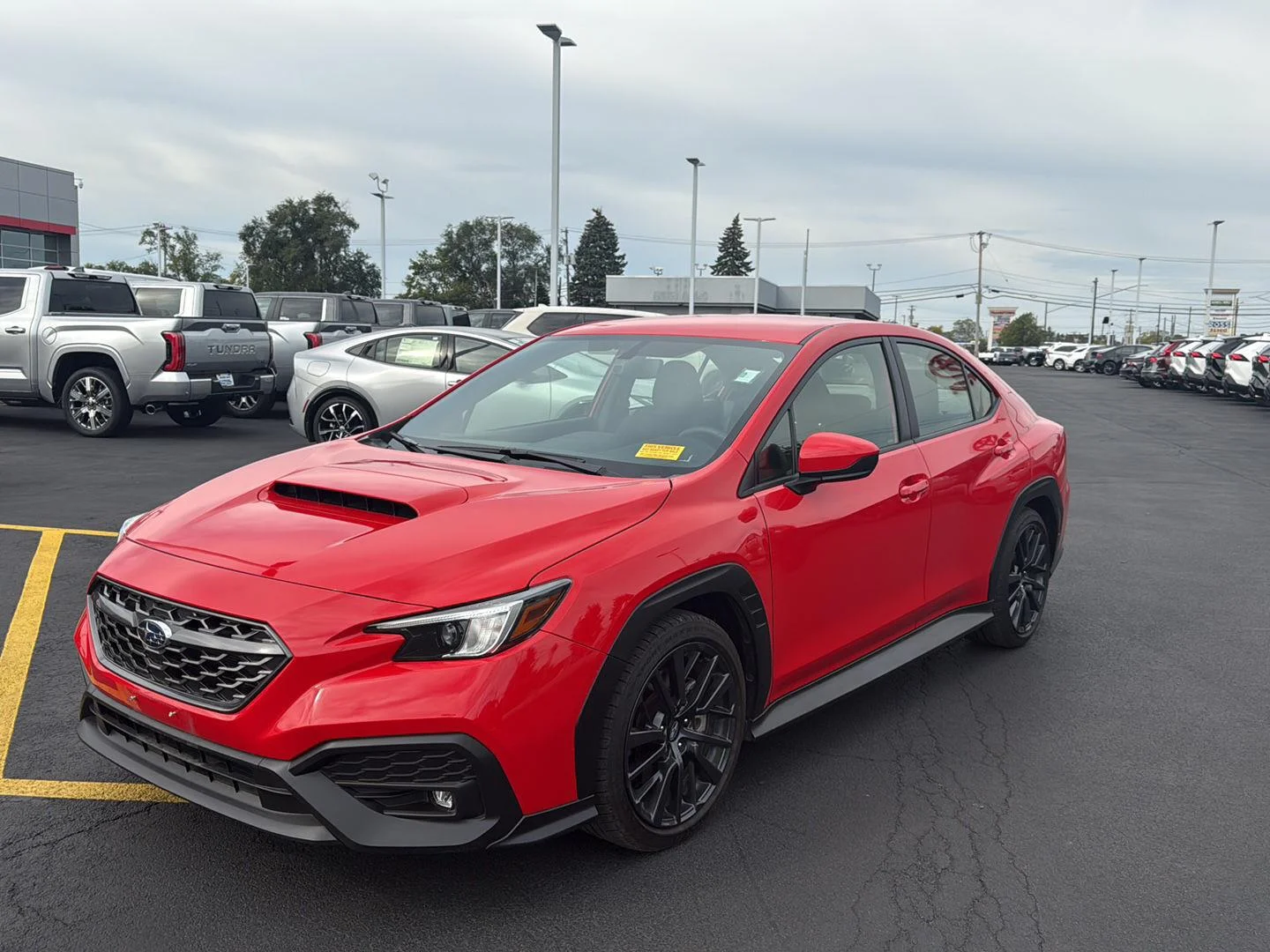 Used 2022 Ignition Red Subaru Premium image 7