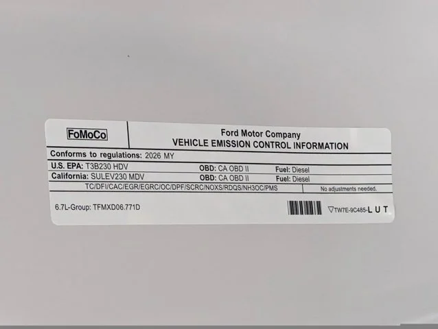 New 2026 Oxford White Ford F-250® Lariat® image 74