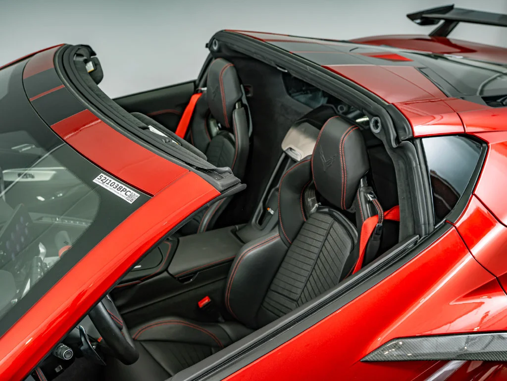 Used 2021 Torch Red Chevrolet Stingray image 27