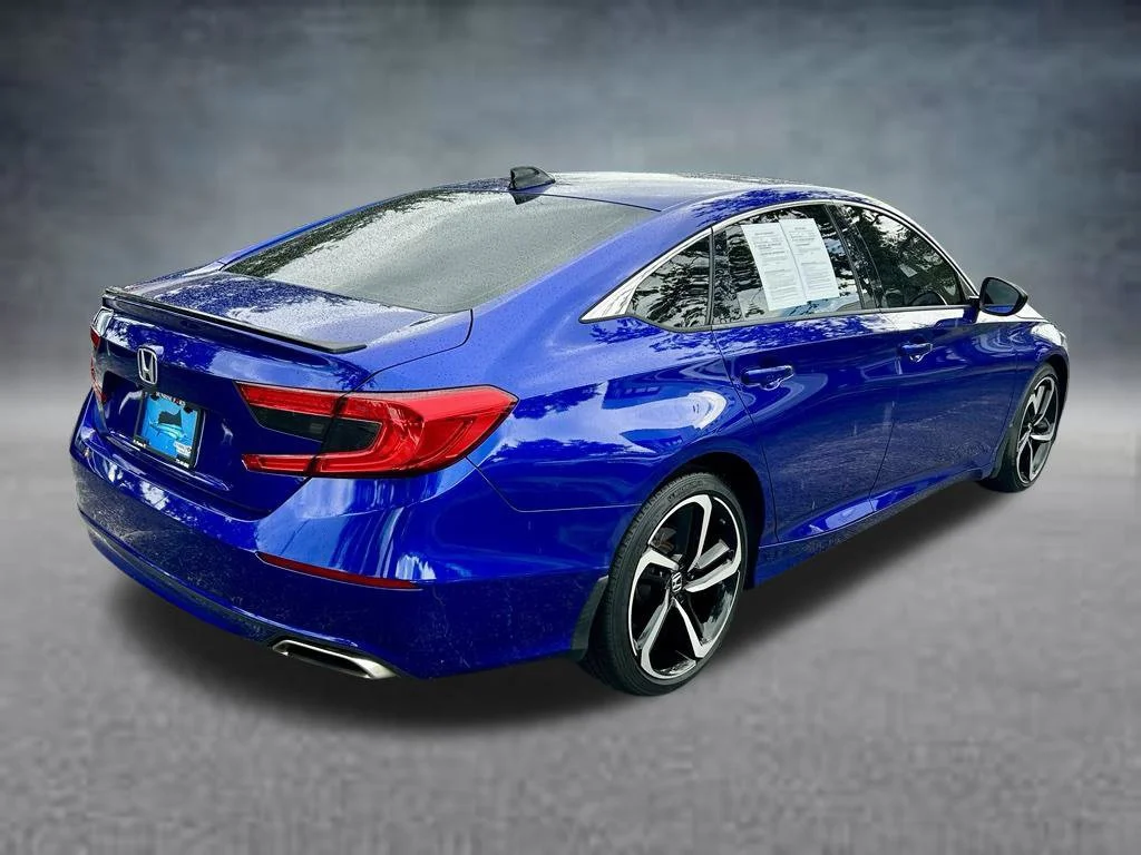 Certified Used 2021 Blue Honda Sport 2.0T image 5