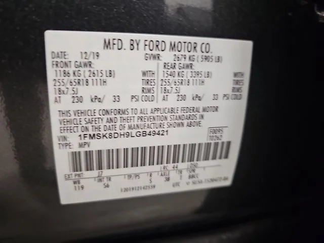 Used 2020 Gray Ford XLT image 34